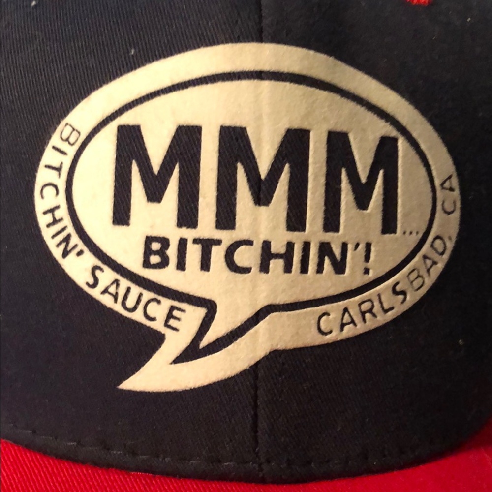 Bitchin’ Sauce branded hat/ SnapBack like new